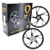 Par de Rodas Liga Leve 5 Palitos Titan 150 ESD/EX - Fan 150 ESDI
