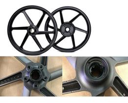 Par De Rodas Liga Leve 6 Palitos Titan/fan 150 (2014) Disco