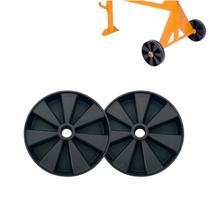 Par De Rodas Para Bitorneiras Csm 120L/ 150L/ 200L Plástica