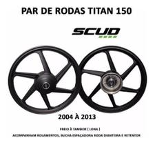 Par de rodas scud cg 150 titan fan 150 ks todas cg 160 start todas - 10370037