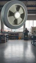 Par De Rodas Termoplásticas 125mm Reforçadas Par De Rodas Termoplásticas 125mm Reforçadas