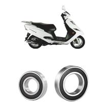 PAR DE ROLAMENTO VIRABREQUIM SUZUKI BURGMAN 125i (INJETADA)