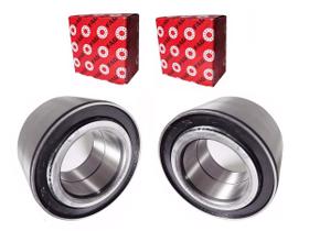 PAR de ROLAMENTOs RODA DIANTEIRA FOCUS KA ECOSPORT FIESTA FOX GOL VOYAGE Com ABS FAG