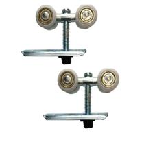 Par de roldanas quatro rodas 23MM rolamentadas FN-204 - Al-fer Par de roldanas quatro rodas 23MM rolamentadas FN-204 - Al-fer