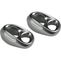 Par de Ronstan Shock com linha 3/16 e correia 1/4 - cinza
