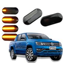 Par De Seta Pisca Sequencial Vw Amarok Volkswagen Luz Led