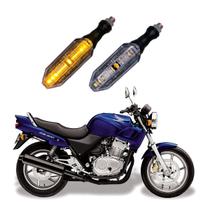 Par de Setas Esportiva P26 para Moto Honda CB 500 2004 2005 2006 2007 2008 2009 2010 2011 2012 2013 2014 - 2020 Par de Setas Esportiva P26 para Moto Honda CB 500 2004 2005 2006 2007 2008 2009 2010 2011 2012 2013 2014 - 2020