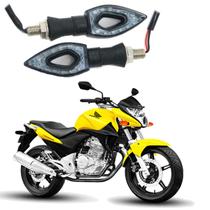 Par de Setas Esportivas P01 para Moto Honda CB 300R 2004 2005 2006 2007 2008 2009 2010 2011 2012 2013 2014 - 2020 Par de Setas Esportivas P01 para Moto Honda CB 300R 2004 2005 2006 2007 2008 2009 2010 2011 2012 2013 2014 - 2020