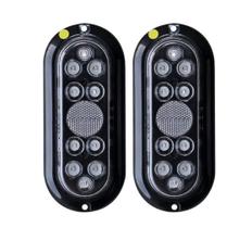 Par de Sinaleira LED CRISTAL