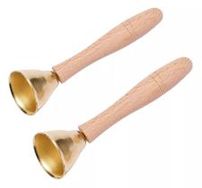 Par de Sinos Infantil cabo madeira - Liverpool Par de Sinos Infantil cabo madeira - Liverpool