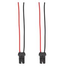 Par de Soquete Para Lampada Pingão T10 Plástico Com Fio 12V Par de Soquete Para Lampada Pingão T10 Plástico Com Fio 12V