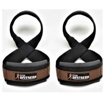 Par de Strap 8 Strap Oito Strongman Para Musculação Powerlifting Academia - Treino de Força Bruto