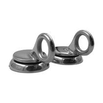 Par de Suporte de Defensa em Aço Inox com Base Removível