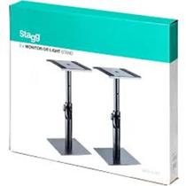 Par de Suporte de Mesa para Monitor de Referência Stagg SMOS-05 SET