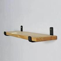 Par De Suporte Prateleira Mão Francesa Estilo Industrial