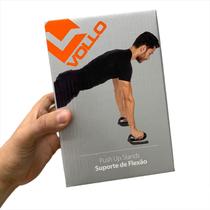 Par de Suportes Apoio de Flexão Vollo VP1069 Preto