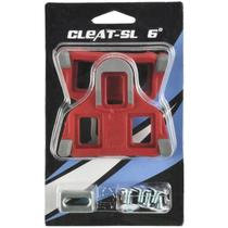 Par de Tacos Wellgo pedal padrão Shimano SPD-SL 6º flutuação