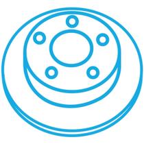 Par de Tambor freio Traseiro Onix 2019 a 2024 Trw