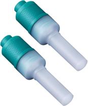 Par de Tampas de Válvula para Pneu com LED Flash Verde Par de Tampas de Válvula para Pneu com LED Flash Verde