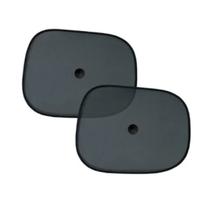 Par de Tela Protetora Para-Sol De Janela Automotivo Lateral