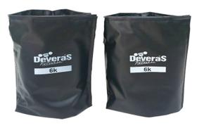Par de Tornozeleiras de Peso 6 kg Caneleira Peso 6kg Par de Tornozeleiras de Peso 6 kg Caneleira Peso 6kg