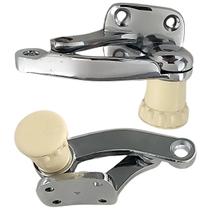 Par de Trinco Janela Basculante Botão Marfim Fusca Até 73