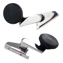 Par de Trinco Quebra Vento Com Trava Cromado Passat 77 À 88