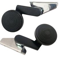 Par de Trinco Quebra Vento Com Trava Preto Passat 77 À 88