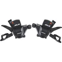 Par de trocadores de marcha Shimano SLX SL-M670 2/3x10v com visor
