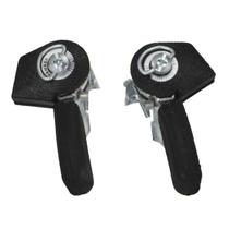 Par de trocadores de marcha Yamada K02 não indexado 18 ou 21v com cabos