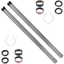 Par de tubo cilindro bengala interno suspensão dianteira CRF230 CRF230F 2007 a 2020 com retentores e buchas Par de tubo cilindro bengala interno suspensão dianteira CRF230 CRF230F 2007 a 2020 com retentores e buchas