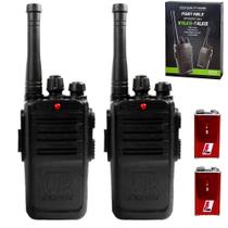 Par de Walkie Talkies Telefone sem Fio Rádio de Comunicação