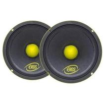 Par de Woofers 6" Eros 6MB 400 - 200 Watts RMS - 8 Ohms
