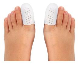 Par Dedeiras Recortável De Silicone Anti Odor Protetor Para Dedo Dedos Dedão Do Pé confortável Unha Encravada Calo Bolha