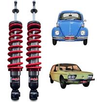 Par Dianteiro Suspensão Rosca Coil Over Vw Fusca Brasilia Par Dianteiro Suspensão Rosca Coil Over Vw Fusca Brasilia