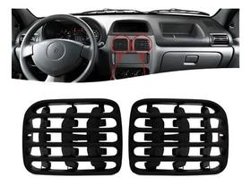 Par Difusor Central Painel Saída De Ar Renault Clio 2000/. Par Difusor Central Painel Saída De Ar Renault Clio 2000/.