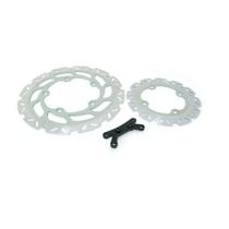 Par Discão Street HONDA NXR 160 Dianteiro Traseiro COM SUPORTE Par Discão Street HONDA NXR 160 Dianteiro Traseiro COM SUPORTE