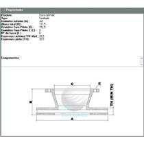 Par Disco D-24-D Agrale Volare Micro Onibus A5 A6 /13 Ventilado Dianteiro 305,00mm Par Disco D-24-D Agrale Volare Micro Onibus A5 A6 /13 Ventilado Dianteiro 305,00mm