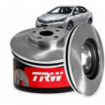 Par Disco de Freio Dianteiro Corolla 1.8 2.0 2014 a 2019