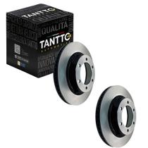 Par disco de freio dianteiro hilux 2019 a 2024 - tantto 02ddn029