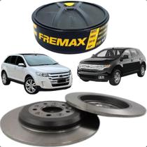 Par Disco De Freio Traseiro Solido Fremax Ford Edge 3.5 V6 2008 a 2015