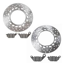 Par Disco Dianteiro E Traseiro Nmax 160 + Pastilhas Par Disco Dianteiro E Traseiro Nmax 160 + Pastilhas