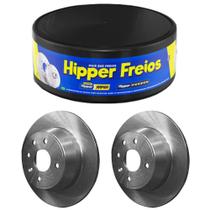 Par Disco Freio Astra Vectra 94 a 2011 Traseiro Sólido Sem Cubo Hipper Freios HF25C