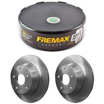 Par Disco Freio Corolla 1.8 2.0 2009 a 2019 Traseiro Sólido Fremax