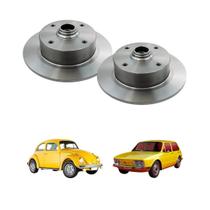 Par disco freio diant solido c/cubo gurgel/vw