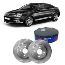 Par Disco Freio Dianteiro Acdelco Citroen C5 2008 A 2010 Kit2590