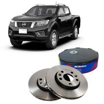 Par Disco Freio Dianteiro Acdelco Frontier 2008 A 2018 Kit2530