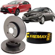 Par Disco Freio Dianteiro Fremax Etios Yaris 1.3 1.5 16v Par Disco Freio Dianteiro Fremax Etios Yaris 1.3 1.5 16v