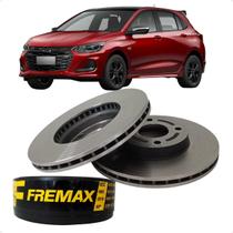 Par Disco Freio Dianteiro Fremax Onix 1.0 3cil 2020 2021 2022 2023 2024 2025