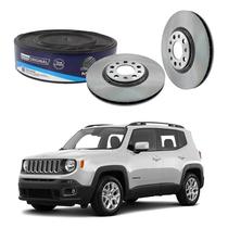 Par Disco Freio Dianteiro Jeep Renegade 1.8 2.0 2015 A 2021